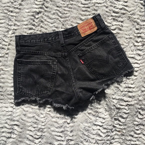 Levi's Pants - Levi’s 501 High Waisted Black Denim Shirts